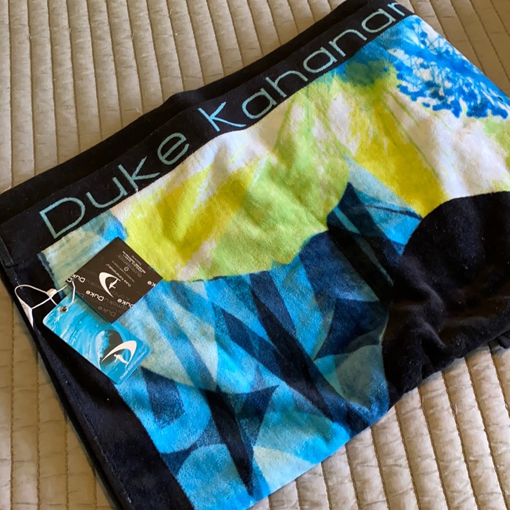 Duke Kahanamoku Beach Towel